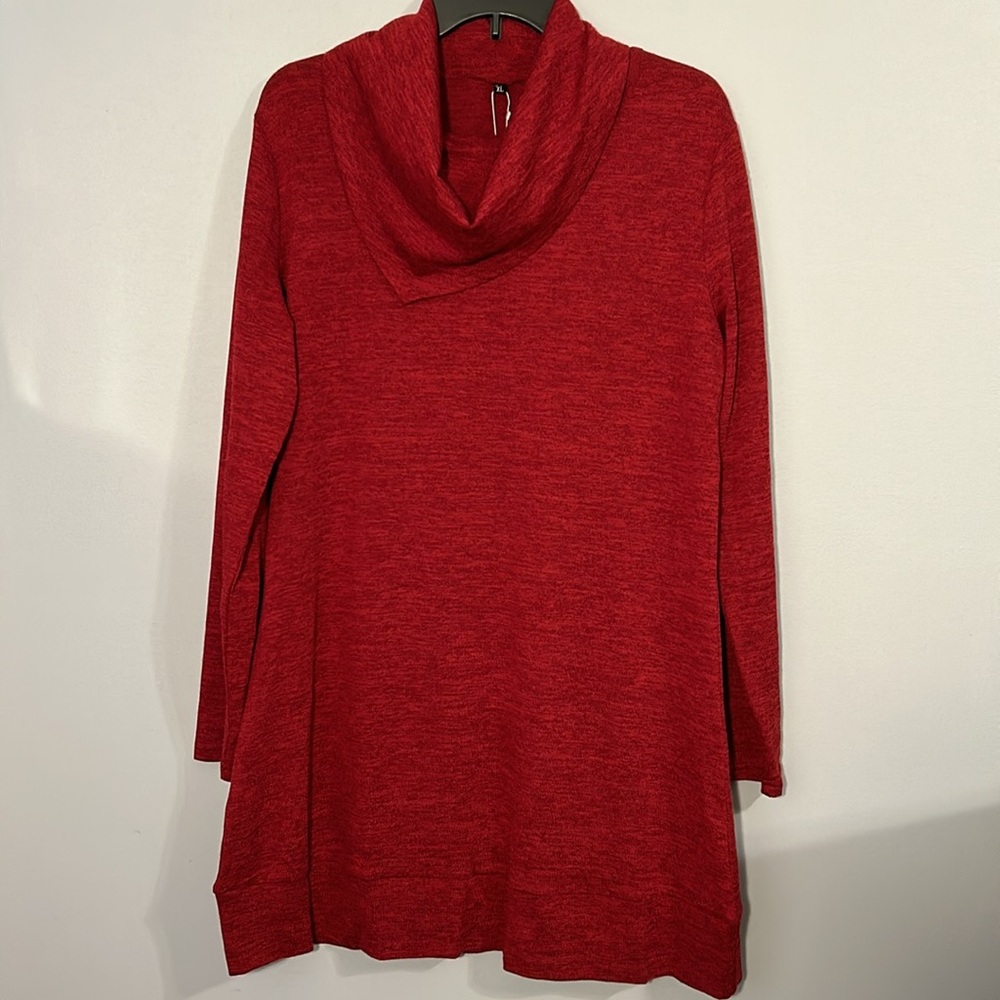 NWT - Styleword Tunic Dress in Wine - Picture 4 of 10